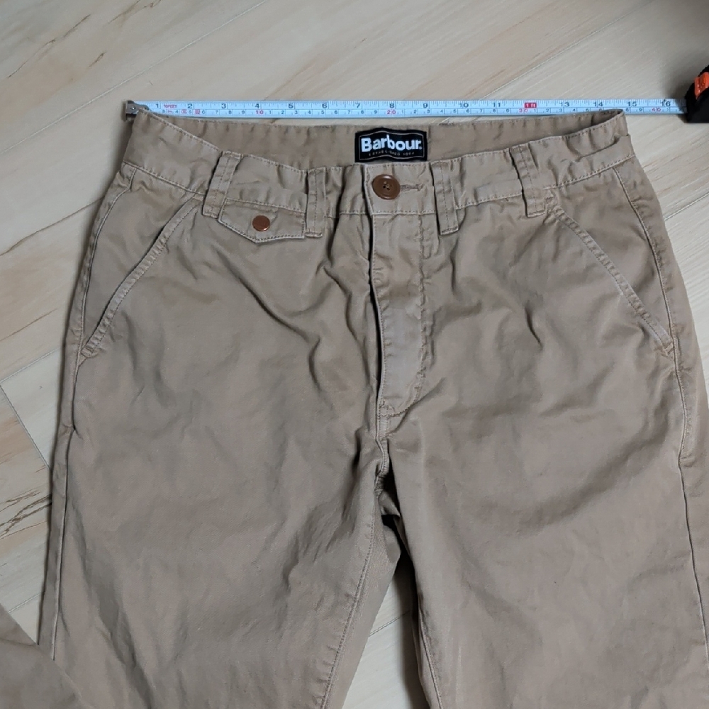 Barbour Men's Tan Chinos